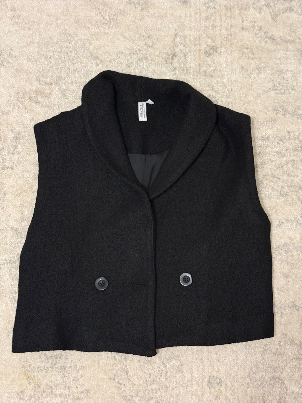 & Other Stories Black Vest